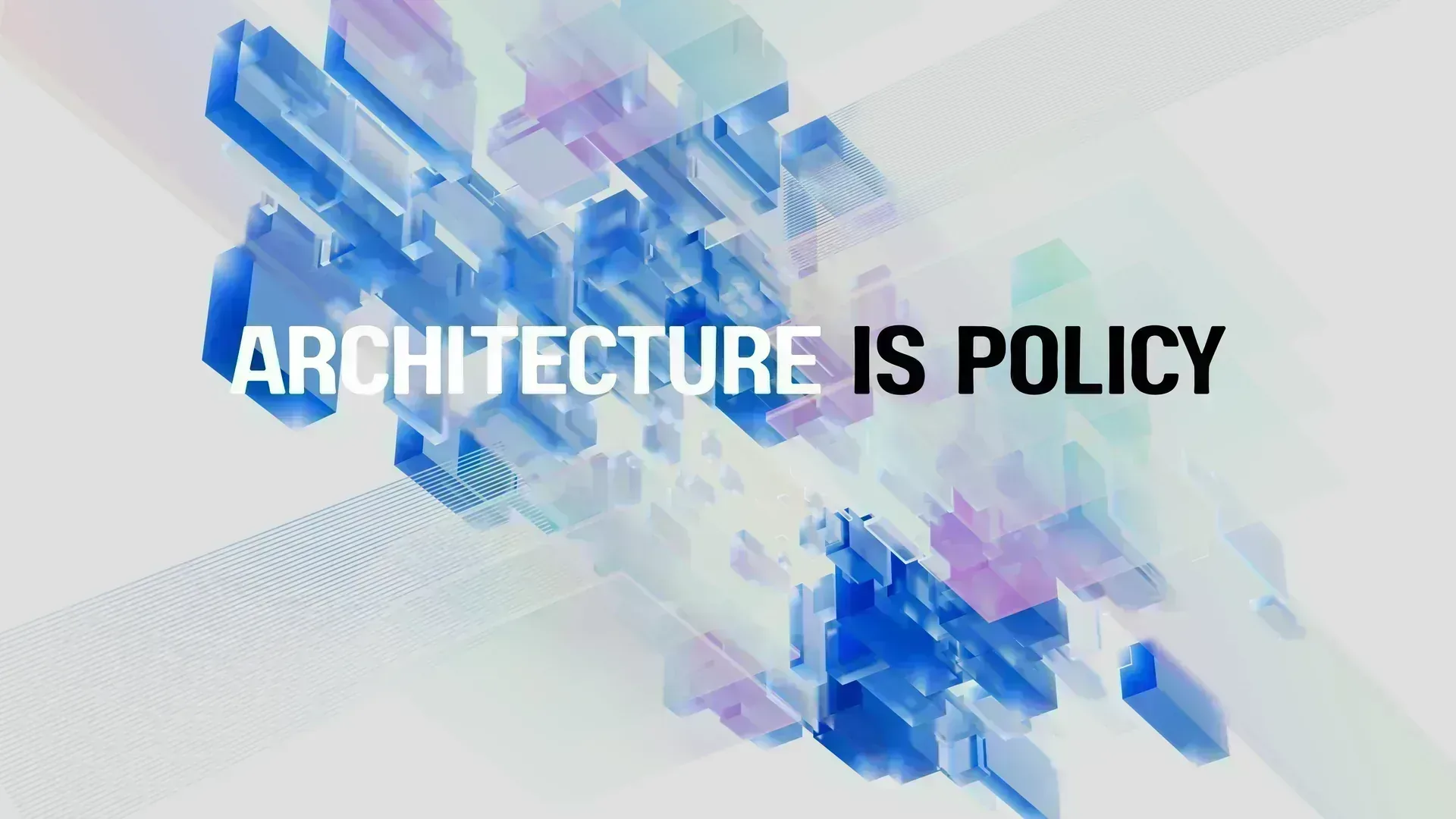 Cover for Architecture Is Policy: Compiling Governance into the AI Stack